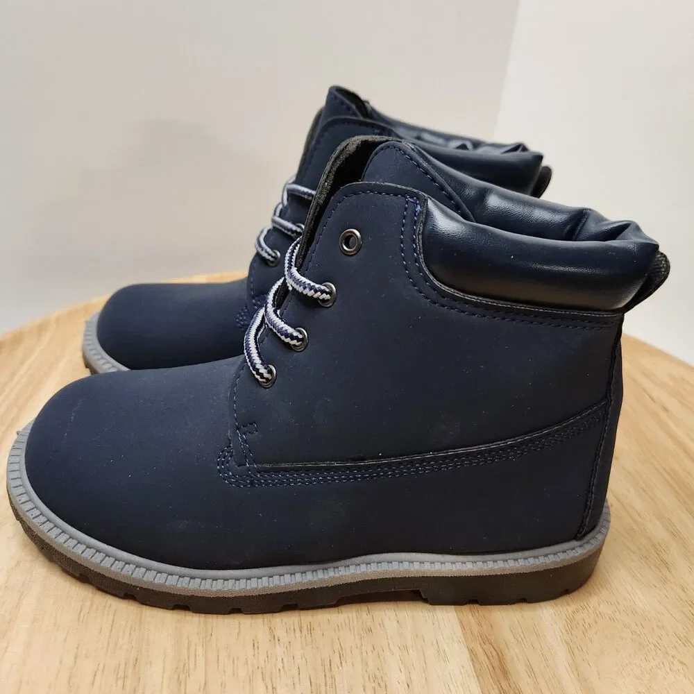 Youth 2.5 Blue Boots Big Kids EU 34